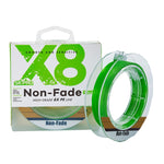 สายตกปลา PE Pish Line NON-FADE X8 150 ม. รหัส 8 ขา ขนาด 0.8, 1.0, 1.2, 1.5, 2.0, 3.0, 4.0, 5.0, 6.0