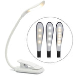 โคมไฟคลิปหนังสือพับ 7 ดวง LED 8027D-2 ป้องกันสายตา สีขาว, สีดำ