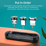 20 PCS Magnetic Suction Tip Storage Portable Anti-Loss Cable Manager