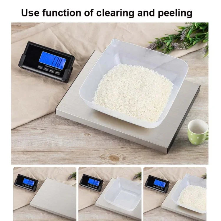 Wireless Transmission Split Scale Electronic Scale Portable Express Scale Animal Scale,CN Plug, 180kg / 0.1kg