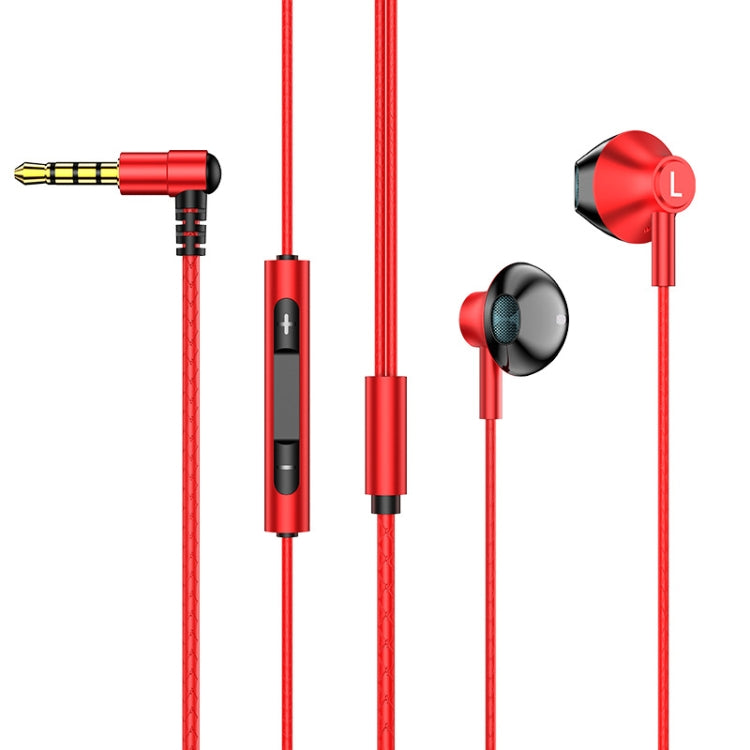 หูฟังเกมแบบมีสาย TS6800 ขั้วโลหะ 3.5 มม. ตัดเสียงรบกวน สีแดง สีเขียว สีดำ สีเงินเทา