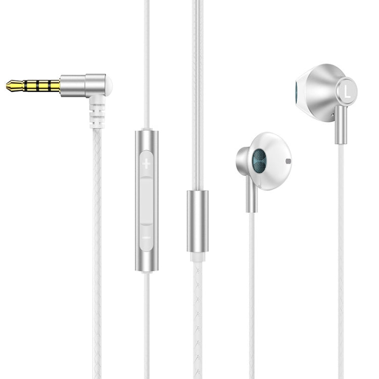 หูฟังเกมแบบมีสาย TS6800 ขั้วโลหะ 3.5 มม. ตัดเสียงรบกวน สีแดง สีเขียว สีดำ สีเงินเทา