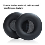 1 Pair Protein Leather Sponge Earpad For JBL T450 / Tune 600 / T500BT, Black, Light Purple, Sea Blue