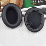แผ่นรองหูฟังหนัง PU 2 ชิ้น สำหรับ Sony WH-1000XM4, WH-1000XM4(ดำ+หัวเข็มขัด), WH-1000XM4(น้ำเงิน+หัวเข็มขัด)