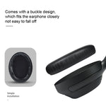 แผ่นรองหูฟังหนัง PU 2 ชิ้น สำหรับ Sony WH-1000XM4, WH-1000XM4(ดำ+หัวเข็มขัด), WH-1000XM4(น้ำเงิน+หัวเข็มขัด)