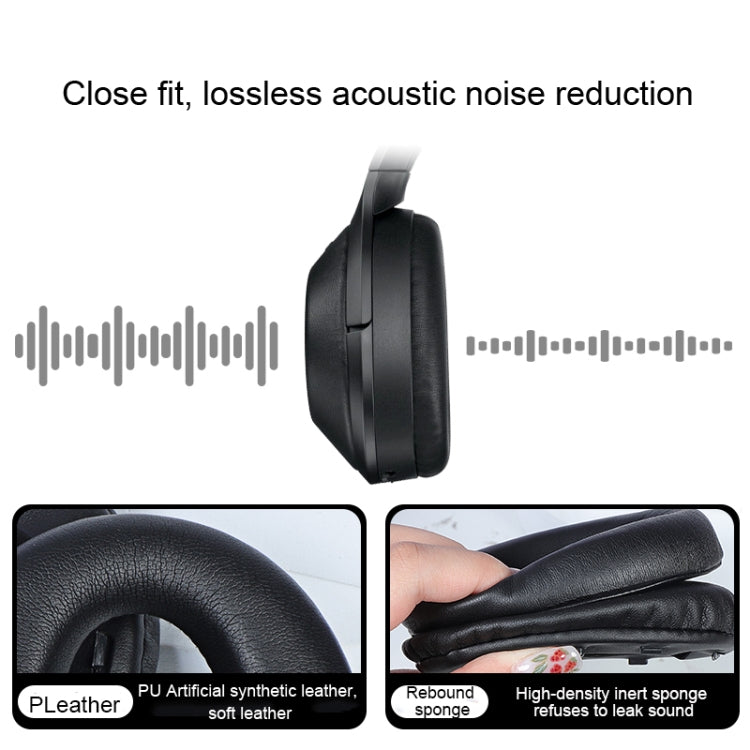 แผ่นรองหูฟังหนัง PU 2 ชิ้น สำหรับ Sony WH-1000XM4, WH-1000XM4(ดำ+หัวเข็มขัด), WH-1000XM4(น้ำเงิน+หัวเข็มขัด)