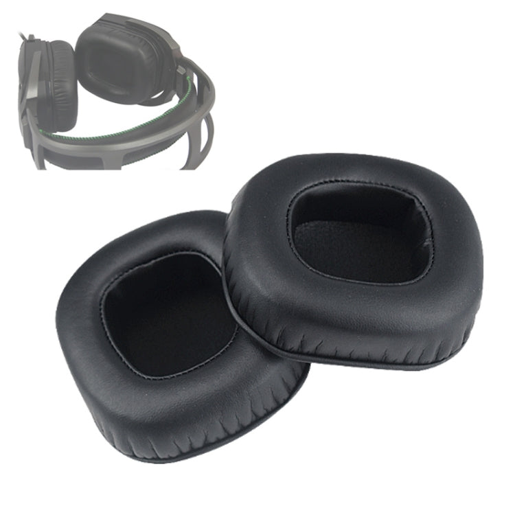 แผ่นฟองน้ำรองหูฟัง 2 ชิ้น สำหรับ Razer Tiamat 7.1