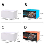 กรงอบถั่วลิสงและเกาลัดสแตนเลส, แบบ A 12 x 18 ซม., แบบ B 14 x 18 ซม., แบบ C 12 x 23 ซม., แบบ D 14 x 23 ซม.
