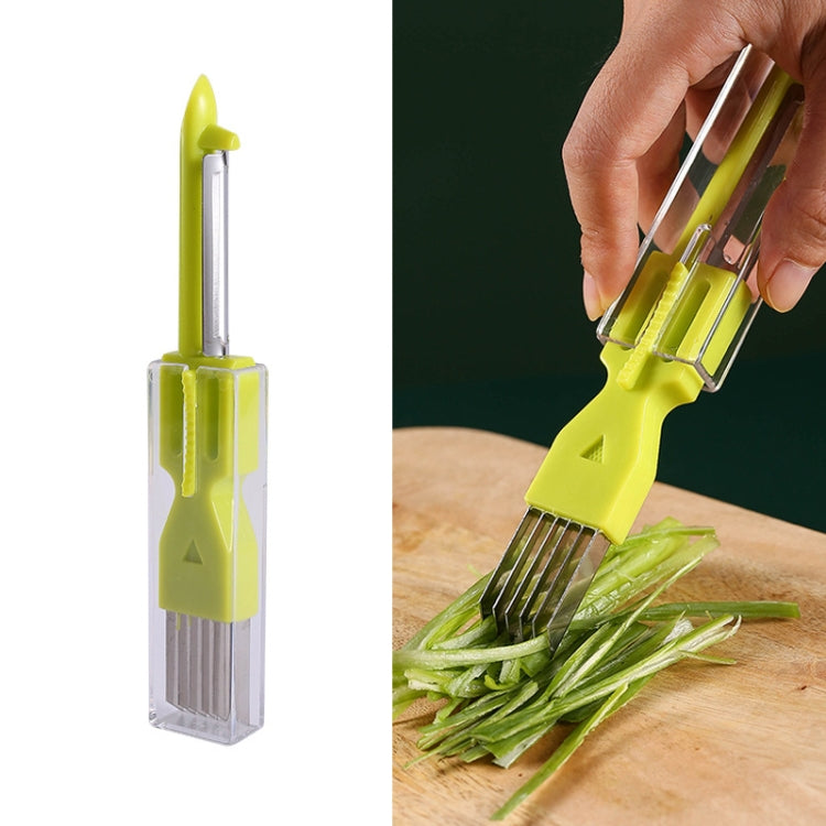 เครื่องปอกต้นหอมอเนกประสงค์สำหรับครัวบ้าน, สีเขียว, เหลือง, ส้ม