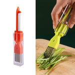 เครื่องปอกต้นหอมอเนกประสงค์สำหรับครัวบ้าน, สีเขียว, เหลือง, ส้ม