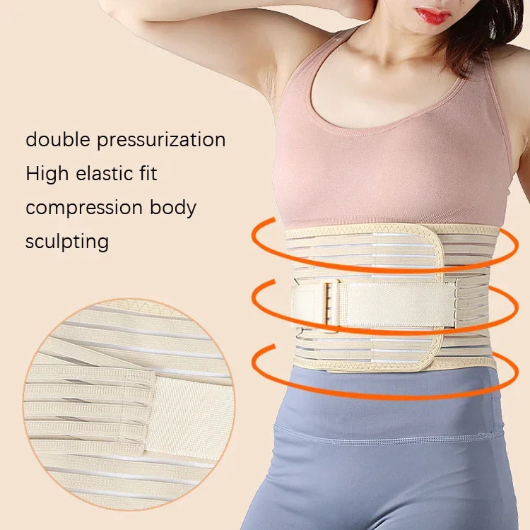 เข็มขัดรัดเอวออกกำลังกายหลังคลอด, M, L, XL