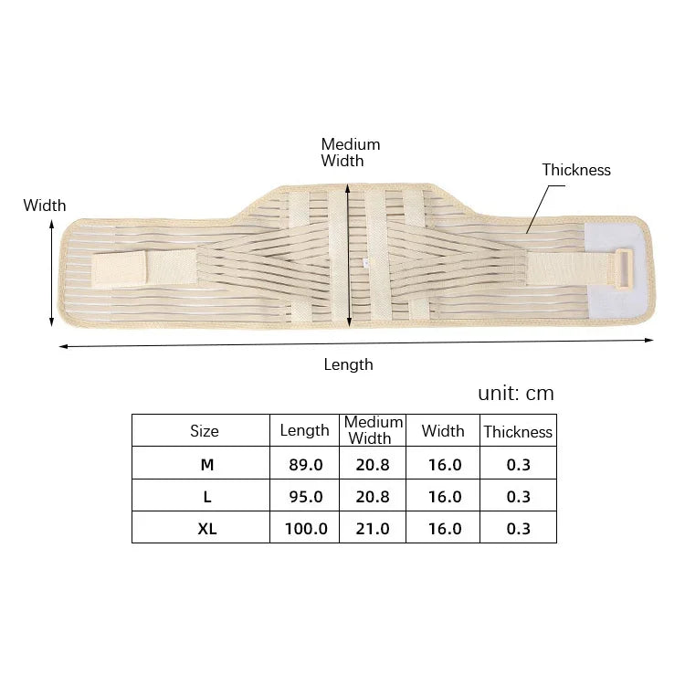 เข็มขัดรัดเอวออกกำลังกายหลังคลอด, M, L, XL