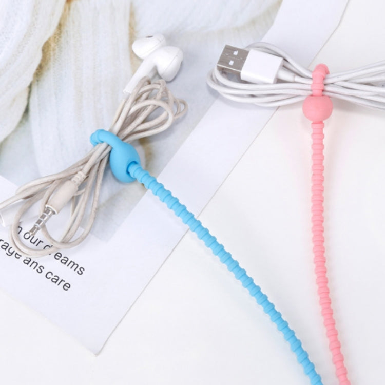 20 ชิ้น สายรัดซิลิโคนสำหรับจัดเก็บสายข้อมูล ความยาว 21 ซม. สีเขียว, น้ำเงิน, ส้ม, ชมพู, น้ำตาล, เทา, เหลือง, แดง