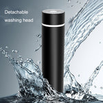 เครื่องโกนหนวดไฟฟ้าพกพาขนาดเล็ก W-TX01, W-TX01 สีดำ