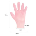 ถุงมือกันน้ำกันแดด 1 คู่ ป้องกันมือแห้งแตก, ไซส์ฟรี