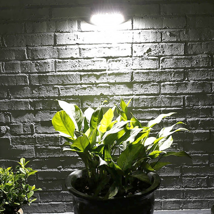 ไฟผนังโซลาร์เซลล์สวนกลางแจ้ง 8 หลอด LED ตรวจจับอินฟราเรด, แสงขาว, แสงอุ่น