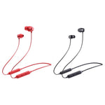 Havit i30 Mini Neck-Mounted Magnetic Sports Bluetooth Earphone, Red, Black