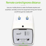 เครื่องควบคุมระบบน้ำหยดสวน WIFI รุ่น WD-01ADE, ปั๊มคู่ 15 กระถาง, ปั๊มคู่ 20 กระถาง