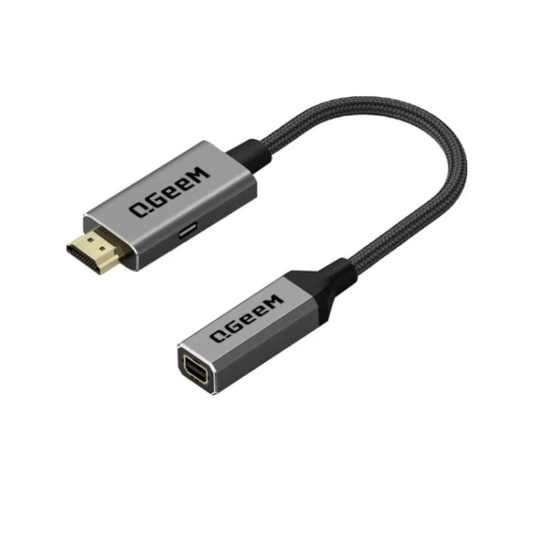 QGeeM QG-HD02 ตัวแปลง HDMI เป็น Mini DP แบบเดี่ยว