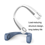 พัดลมพกพาแบบแขวนคอ USB รุ่น F2 สีขาว ชมพู น้ำเงิน เขียว