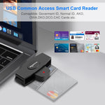 เครื่องอ่านบัตร CAC อัจฉริยะ Rocketek CSCR3 Type-C สำหรับธนาคาร การยื่นภาษี บัตร SIM/IC บัตรประชาชน