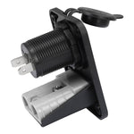 Andersen Panel Large Current Plug With 12V Cigarette Lighter Panel Combination, PA5403
