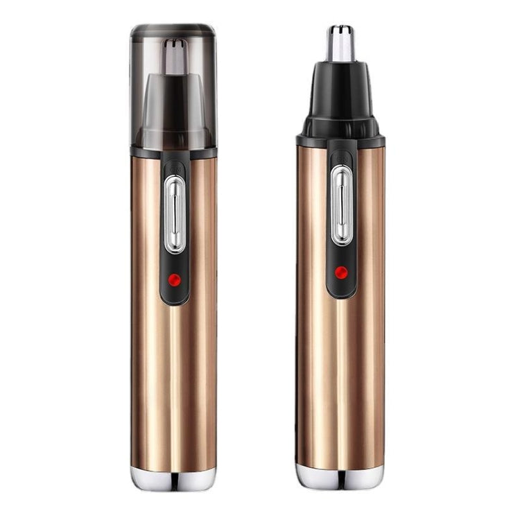 เครื่องตัดขนจมูกไฟฟ้า USB ชาร์จได้ พร้อมเครื่องโกนคิ้วและเครื่องโกนหนวด