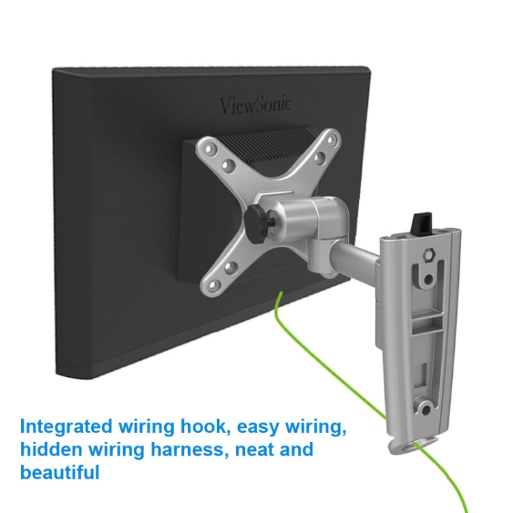 ขาตั้งติดผนังสำหรับจอมอนิเตอร์คอมพิวเตอร์ Gibbon Mounts L03 ขาตั้งทีวีอลูมิเนียมอัลลอยด์ปลดเร็ว