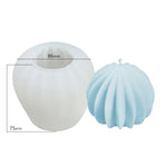 Scented Candle Silicone Mold DIY Handmade Soap Mold, Sector