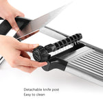 C320S Stainless Steel Sliced Vegetable Grater Potato Wire Slicer, Vegetable Grater