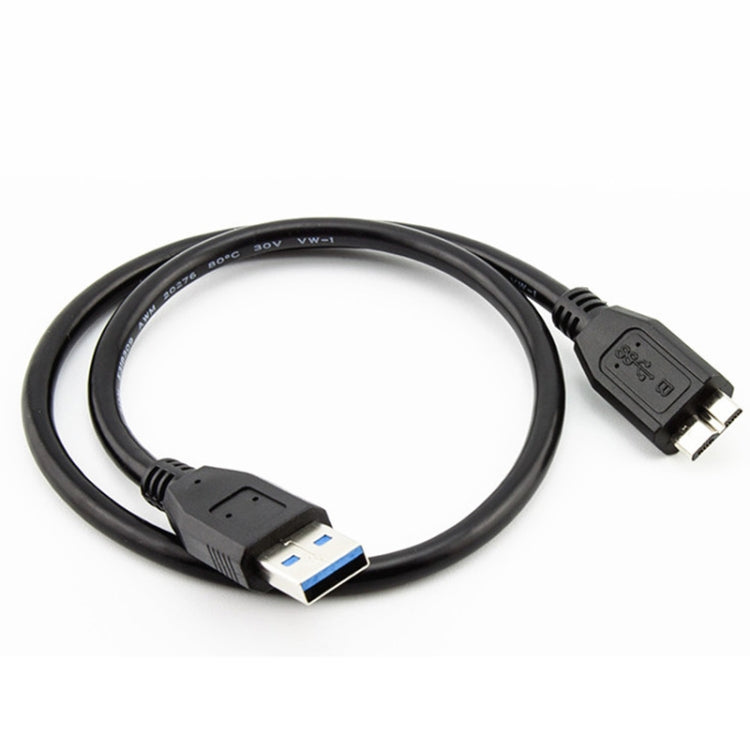 สายข้อมูล USB 3.0 ตัวผู้เป็น Micro USB สำหรับฮาร์ดดิสก์ภายนอก ความยาวสาย 1.8 ม.