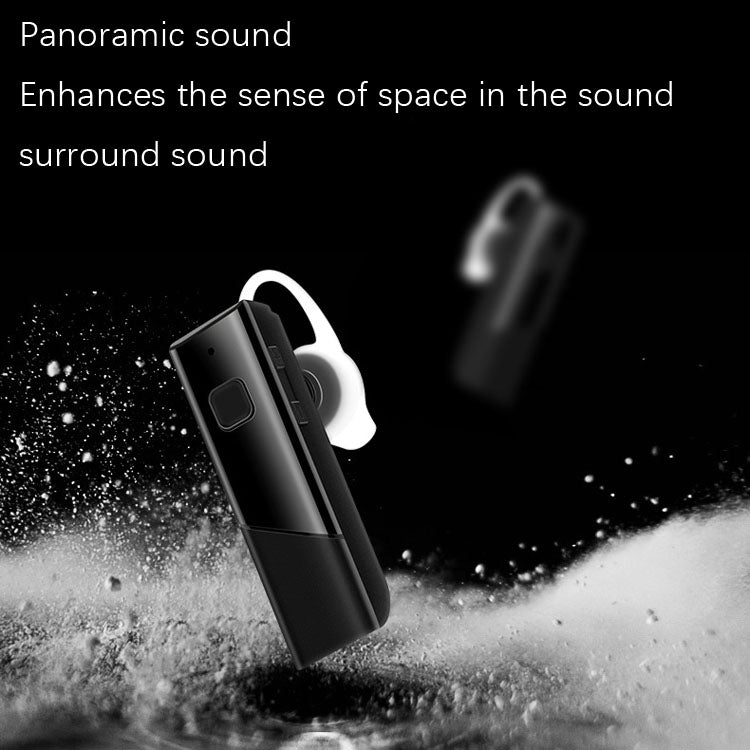 หูฟังบลูทูธสเตอริโอ HIFI แบบหูเดียว 4.2 สำหรับกีฬาไร้สาย รุ่น A1 สีดำ, A1 สีขาว, A2 สีดำ, A2 สีขาว