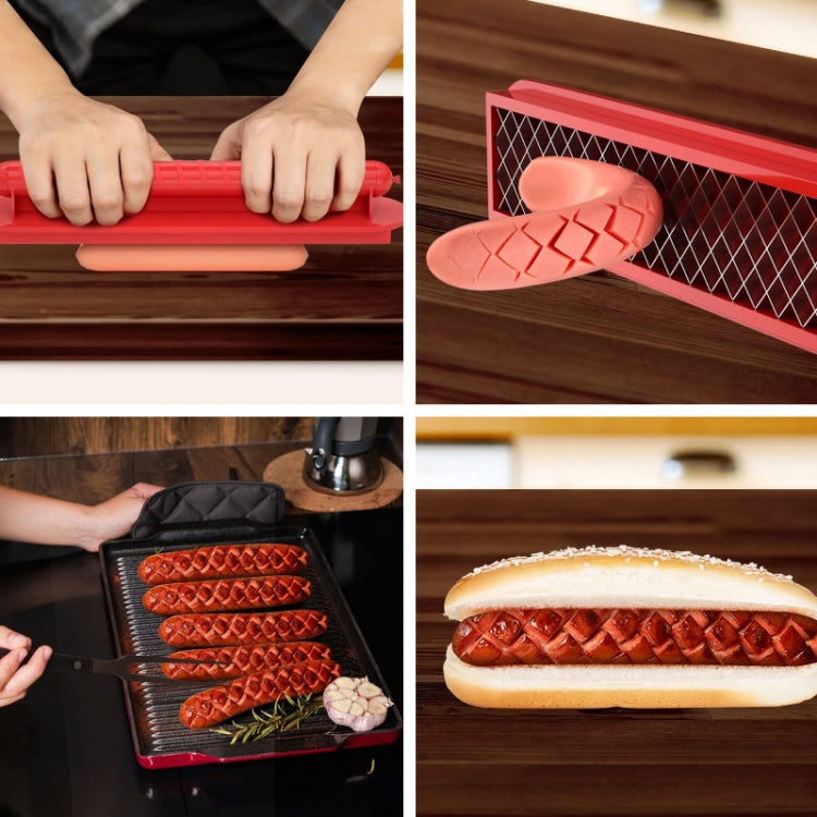 เครื่องตัดฮอทดอก แฮม และไข่ เครื่องมือทำลายพื้นผิวบาร์บีคิว เครื่องทำลายบาร์บีคิว