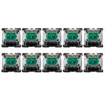สวิตช์แกน Gateron G Shaft ฝาปิดแกนโปร่งใสสีดำ 10 ชิ้น สไตล์: G3 Foot (แกนสีดำ), G3 Foot (แกนสีแดง), G3 Foot (แกนชา), G3 Foot (แกนสีน้ำเงิน), G3 Foot (แกนสีขาว), G3 Foot (แกนสีเขียว), G3 Foot (แกนสีเหลือง)
