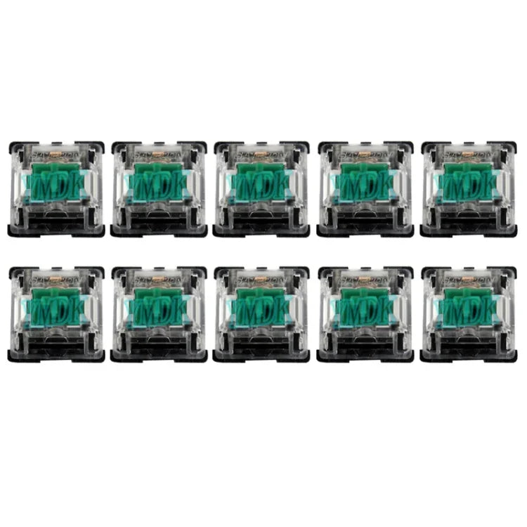 สวิตช์แกน Gateron G Shaft ฝาปิดแกนโปร่งใสสีดำ 10 ชิ้น สไตล์: G3 Foot (แกนสีดำ), G3 Foot (แกนสีแดง), G3 Foot (แกนชา), G3 Foot (แกนสีน้ำเงิน), G3 Foot (แกนสีขาว), G3 Foot (แกนสีเขียว), G3 Foot (แกนสีเหลือง)