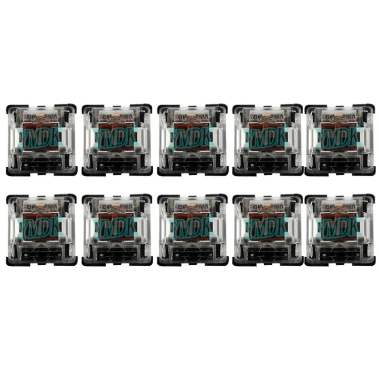 สวิตช์แกน Gateron G Shaft ฝาปิดแกนโปร่งใสสีดำ 10 ชิ้น สไตล์: G3 Foot (แกนสีดำ), G3 Foot (แกนสีแดง), G3 Foot (แกนชา), G3 Foot (แกนสีน้ำเงิน), G3 Foot (แกนสีขาว), G3 Foot (แกนสีเขียว), G3 Foot (แกนสีเหลือง)