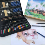 ชุดดินสอสีมัน Yover 95 ชิ้น / ชุด สำหรับวาดภาพและร่างภาพ, 95 ชิ้น / ชุด