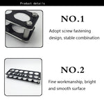 ที่วางแก้วไวน์อะคริลิกรูปทรงกลมมีรู, 6 ช่อง, 12 ช่อง