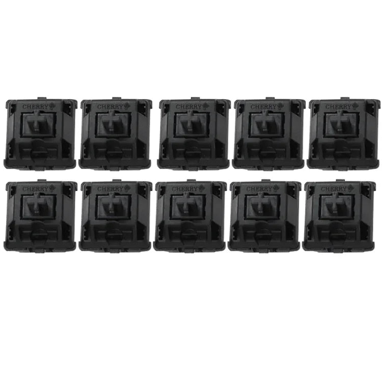สวิตช์แกน Cherry MX แบบเส้นตรงเงียบ 10 ชิ้น แกนสีดำ, แกนสีแดง, แกนชา, แกนสีน้ำเงิน, แกนสีขาว, แกนสีเขียว, แกนสีเงิน, แกนแดงเงียบ, แกนดำเงียบ
