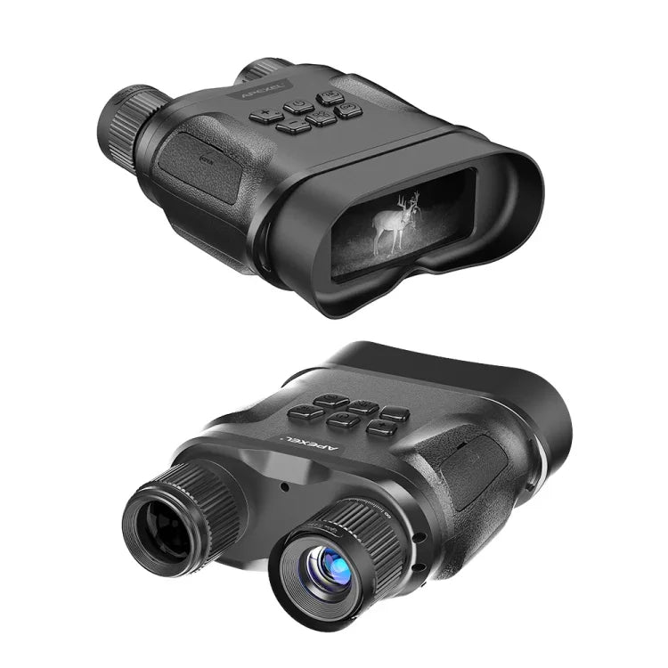 กล้องส่องทางไกล APEXEL สำหรับกลางคืน พร้อมบันทึกวิดีโอ กล้องโทรทรรศน์อินฟราเรด HD สำหรับล่าสัตว์ รุ่น APL-NV008