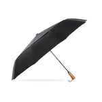 PARACHASE Ten-bone Double-layer Large Windproof Business Automatic Folding Umbrella, Grey, Black, Navy, Khaki