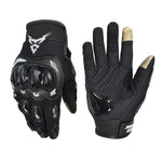 ถุงมือมอเตอร์ไซค์ MOTOCENTRIC 13-MC-010 สำหรับหน้าจอสัมผัส ระบายอากาศได้, M, XL