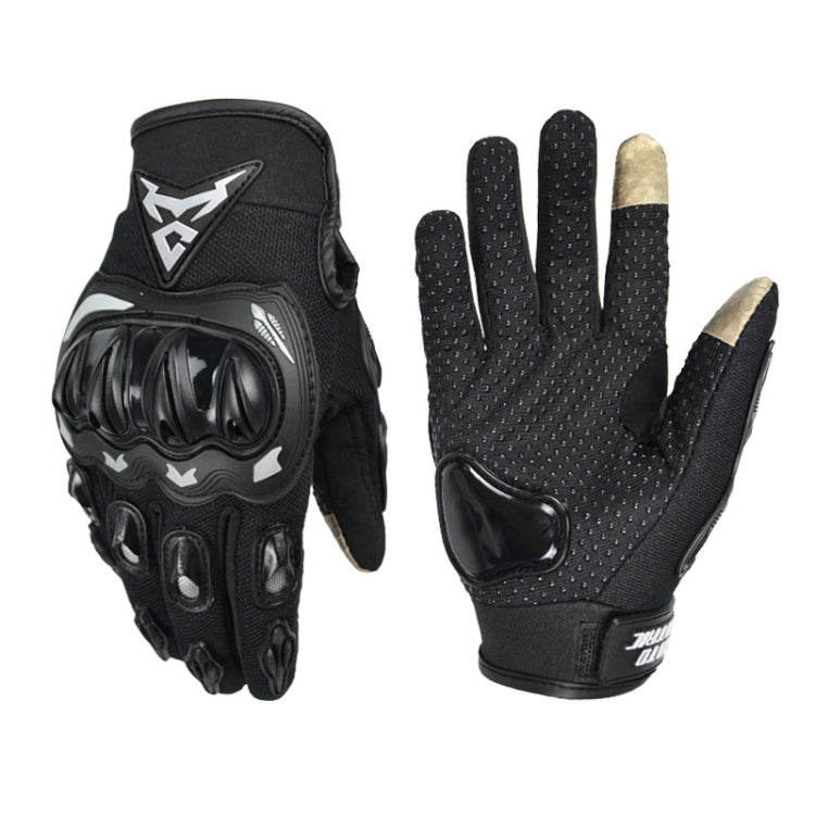ถุงมือมอเตอร์ไซค์ MOTOCENTRIC 13-MC-010 สำหรับหน้าจอสัมผัส ระบายอากาศได้, M, XL