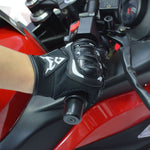 ถุงมือมอเตอร์ไซค์ MOTOCENTRIC 13-MC-010 สำหรับหน้าจอสัมผัส ระบายอากาศได้, M, XL