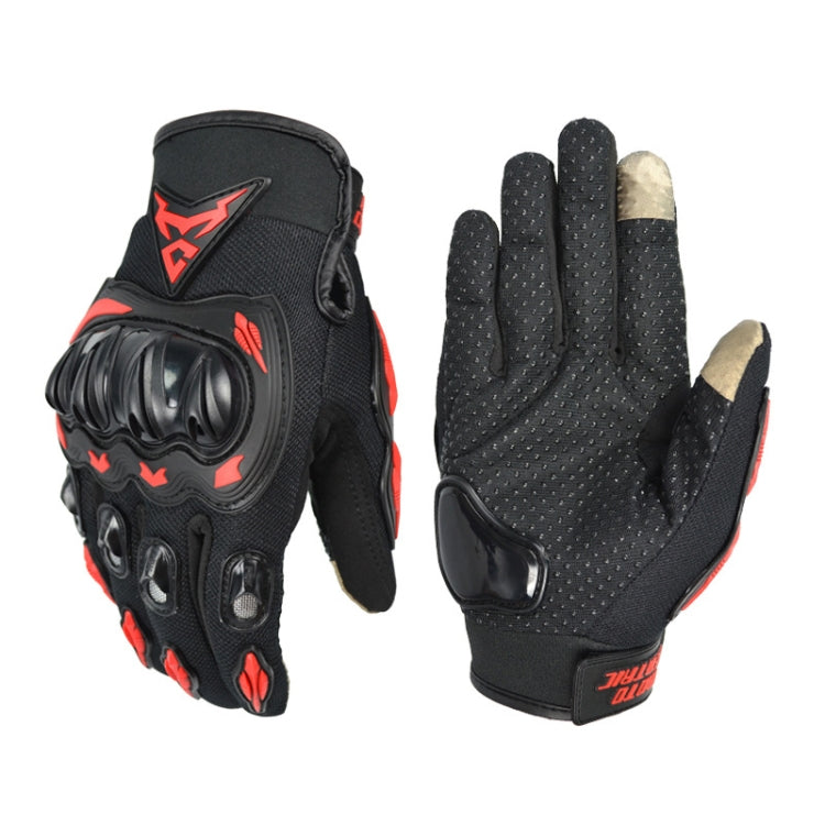 ถุงมือมอเตอร์ไซค์ MOTOCENTRIC 13-MC-010 สำหรับหน้าจอสัมผัส ระบายอากาศได้, M, XL