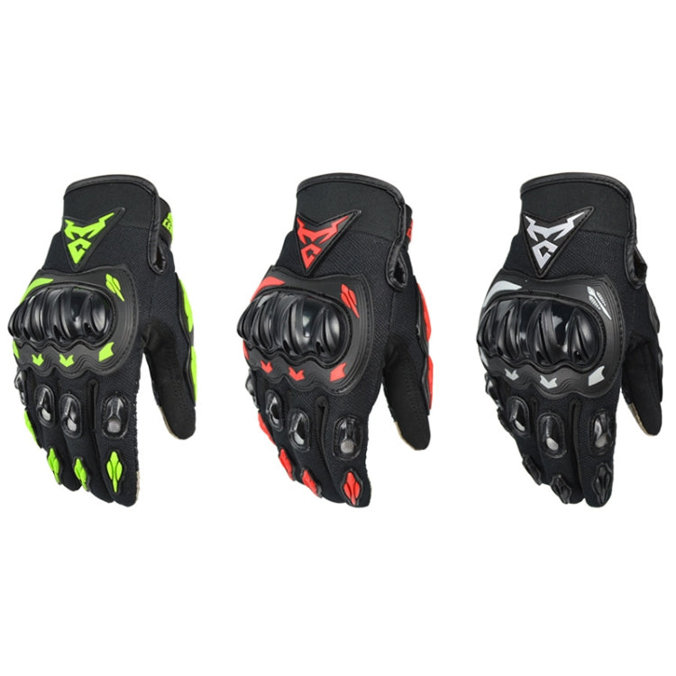 ถุงมือมอเตอร์ไซค์ MOTOCENTRIC 13-MC-010 สำหรับหน้าจอสัมผัส ระบายอากาศได้, M, XL