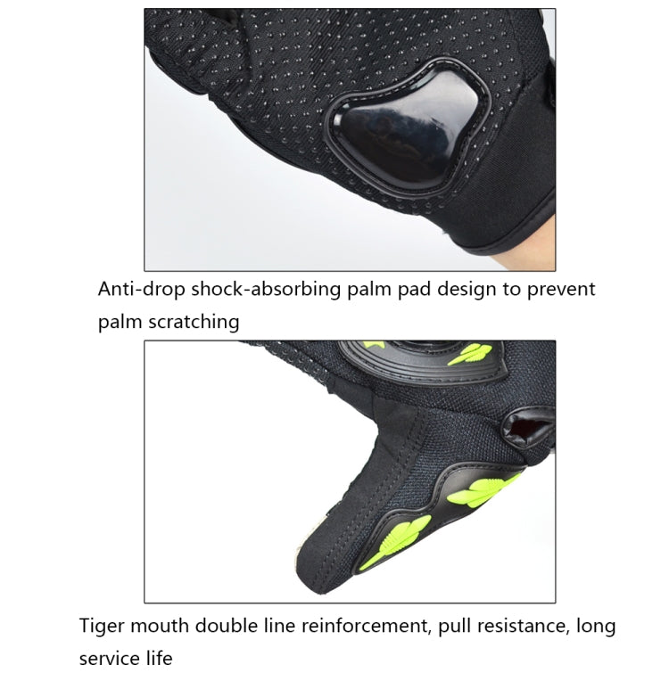 ถุงมือมอเตอร์ไซค์ MOTOCENTRIC 13-MC-010 สำหรับหน้าจอสัมผัส ระบายอากาศได้, M, XL
