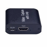 การ์ดจับภาพวิดีโอ USB เป็น HDMI HD รองรับ 4K X 2K