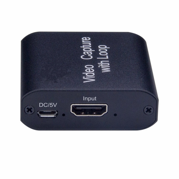 การ์ดจับภาพวิดีโอ USB เป็น HDMI HD รองรับ 4K X 2K