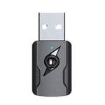 เครื่องส่งสัญญาณบลูทูธ 5.0 ตัวรับ AUX USB อะแดปเตอร์เสียงคอมพิวเตอร์เอาต์พุตคู่, M136